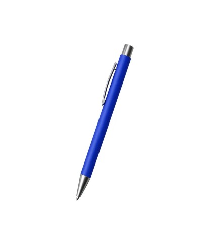 Boligrafo Rubber Clasica Color Azul