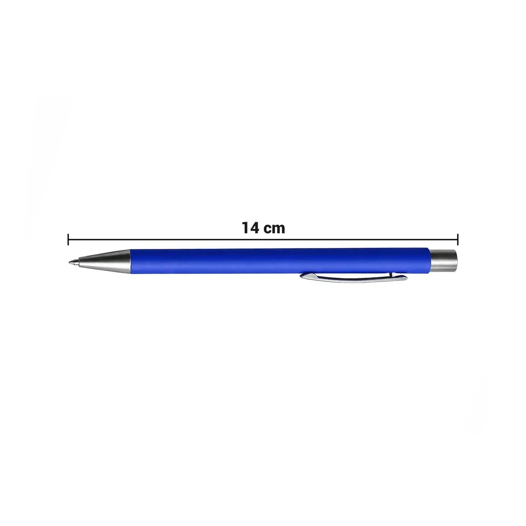 Boligrafo Rubber Clasica Color Azul