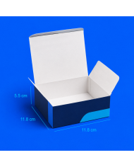 Caja para Galletas 11.8 x 11.8 x 5.5 cm