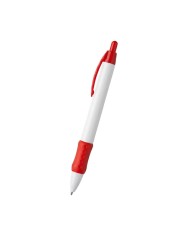 Boligrafo Thicker Blanco Con Rojo