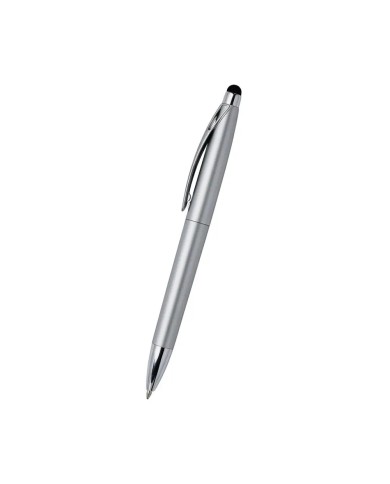 Boligrafo Twist Touch Plateado