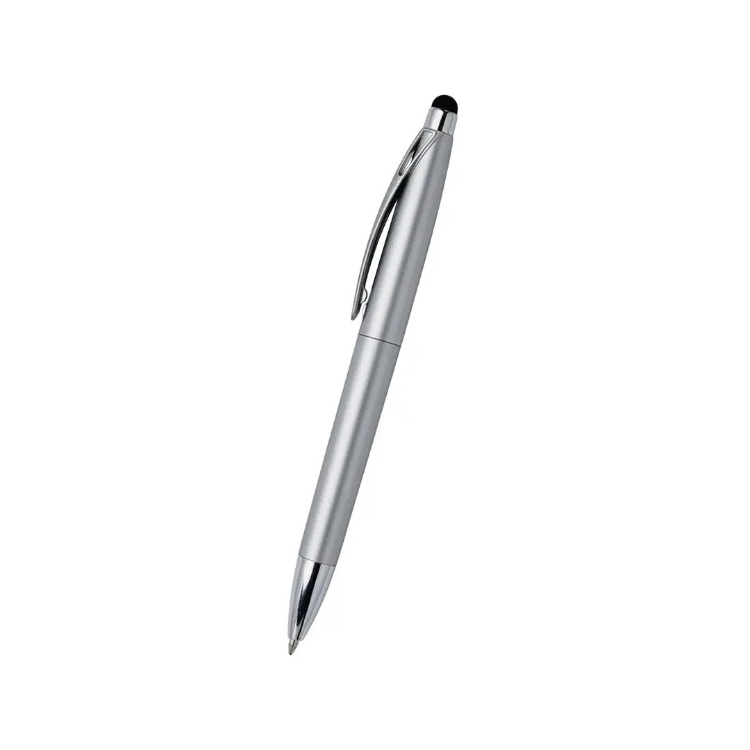 Boligrafo Twist Touch Plateado