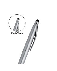 Boligrafo Twist Touch Plateado