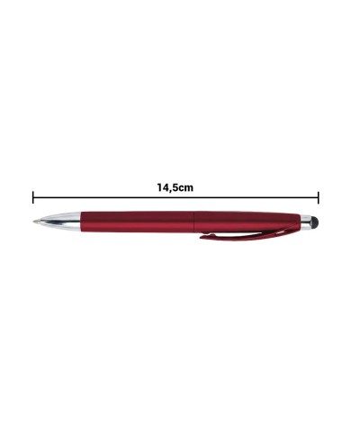 Boligrafo Twist Touch Rojo