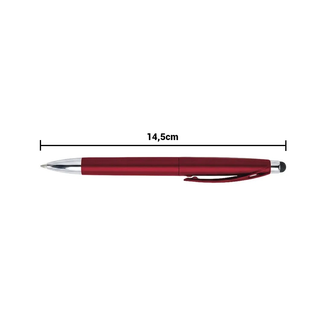 Boligrafo Twist Touch Rojo