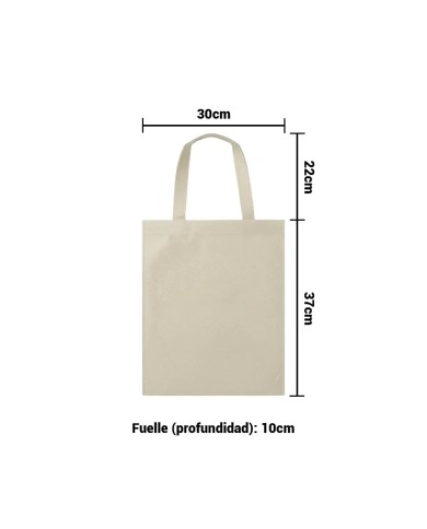 Bolso Cambrela Beige 1 Con Tira Cosido 30X37X10