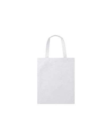 Bolso Cambrela Blanco Con Tira Cosido 30X37X10