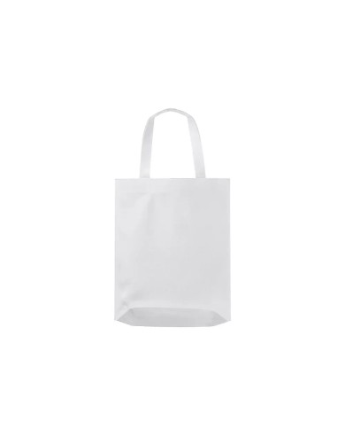 Bolso Cambrela Blanco Con Tira Cosido 30X37X10