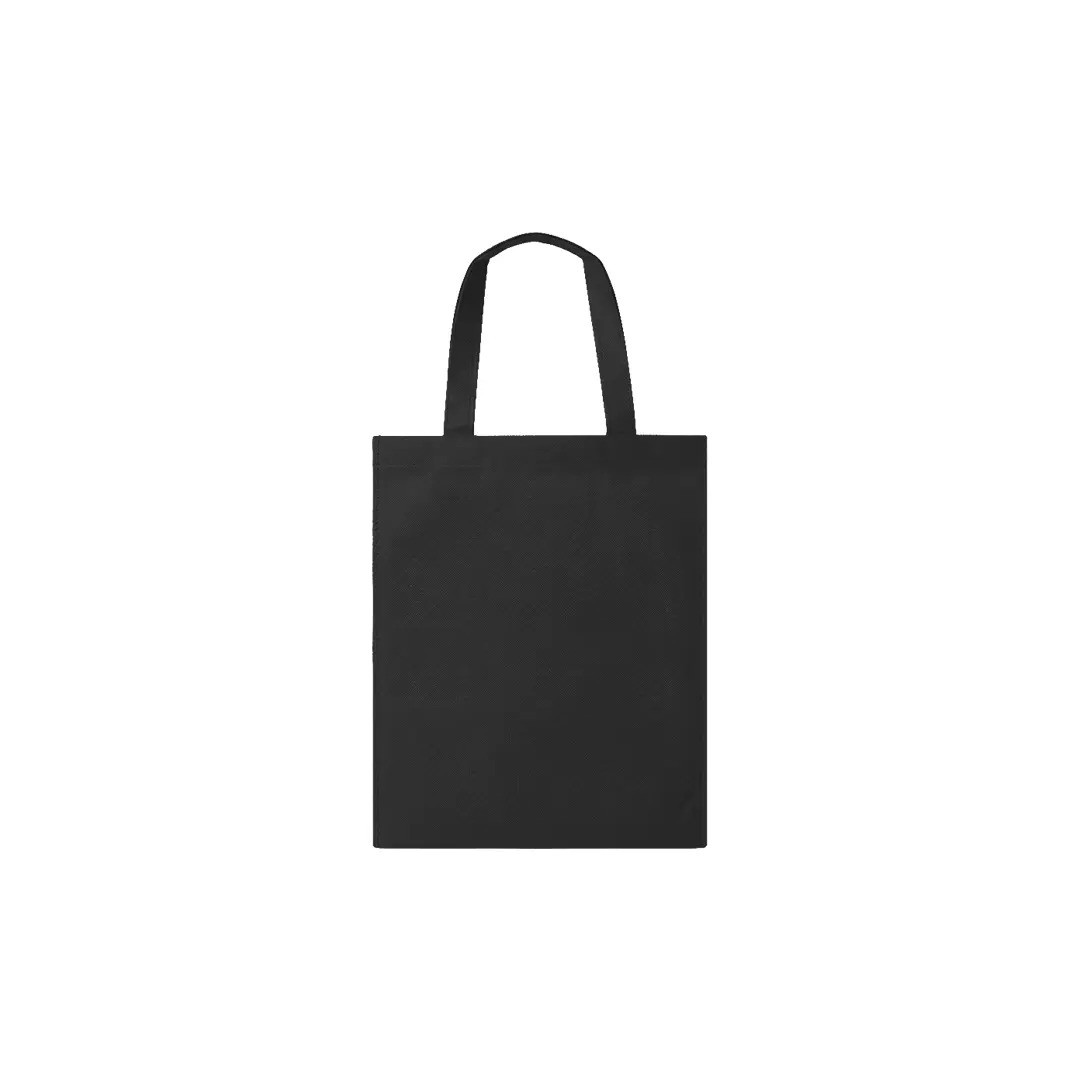 Bolso Cambrela Negro Con Tira Cosido 30X37X10