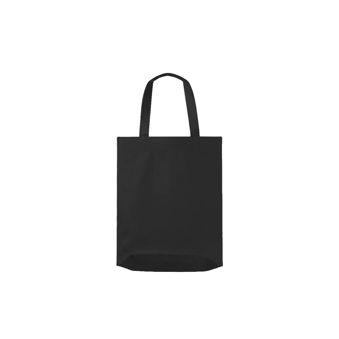 Bolso Cambrela Negro Con Tira Cosido 30X37X10