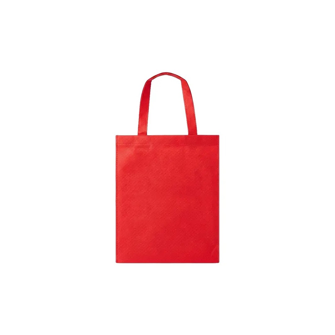 Bolso Cambrela Rojo Con Tira Cosido 30X37X10