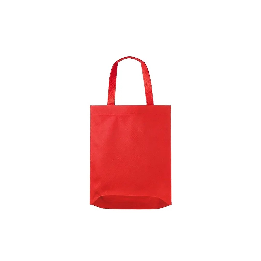 Bolso Cambrela Rojo Con Tira Cosido 30X37X10