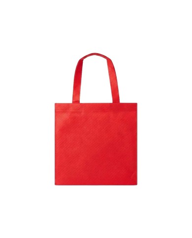 Bolso Cambrela Rojo Con Tiras Cosido 42X42X10