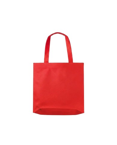 Bolso Cambrela Rojo Con Tiras Cosido 42X42X10