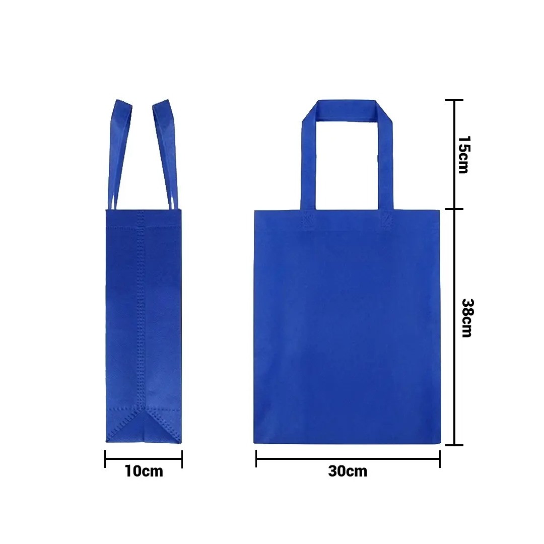 Bolso Cambrela Termosellado Color Azul 30X38X10