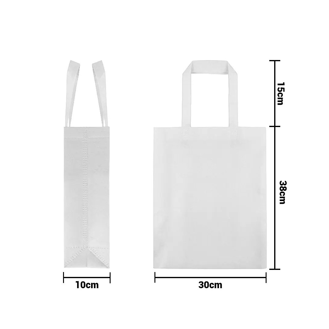 Bolso Cambrela Termosellado Color Blanco 30X38X10