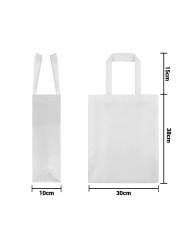 Bolso Cambrela Termosellado Color Blanco 30X38X10