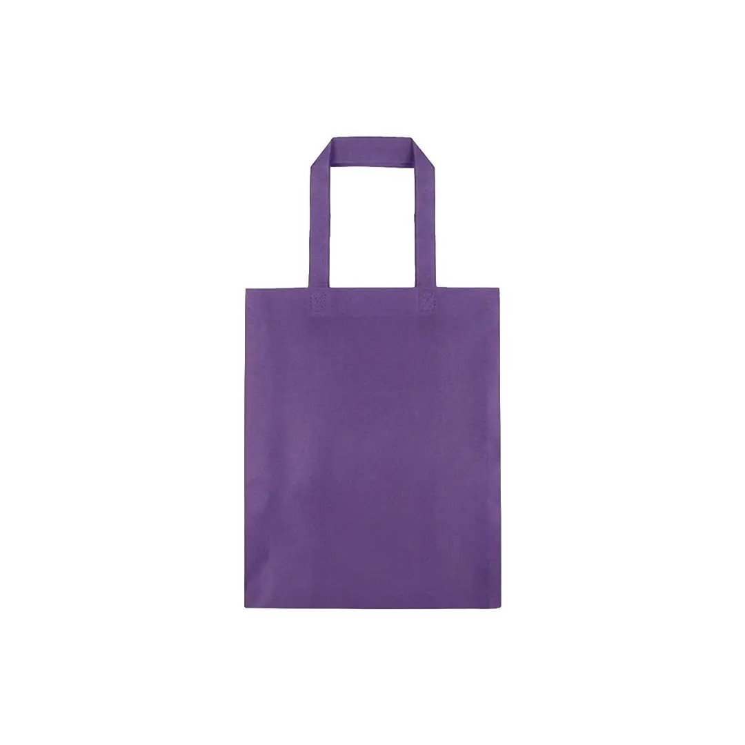 Bolso Cambrela Termosellado Color Morado 30X38X10