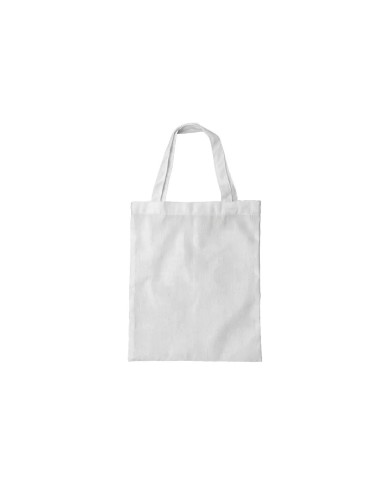 Bolso De Lienzo Crudo Sublimable Con Tiras 30X37