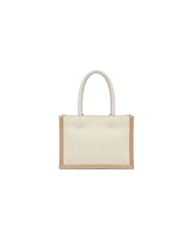 Bolso De Lienzo Y Yute 16*22*10 Cm