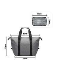 Bolso Termico Camping Gris