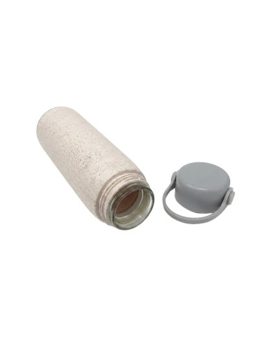 Botella De Vidrio/ Avena Con Soporte Para Celular