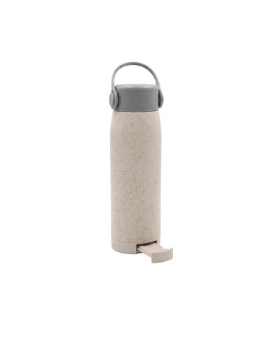 Botella De Vidrio/ Avena Con Soporte Para Celular