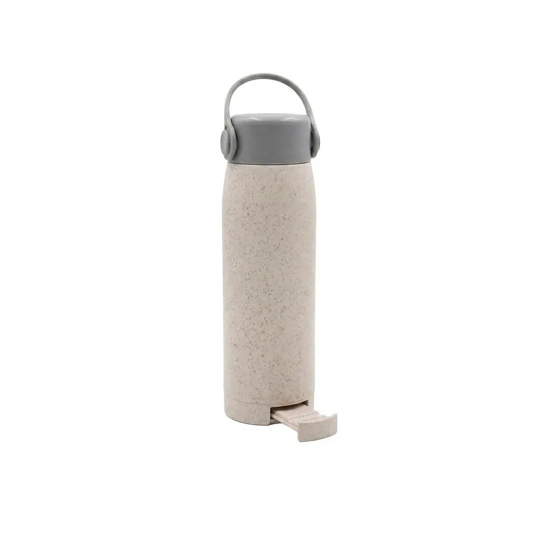 Botella De Vidrio/ Avena Con Soporte Para Celular