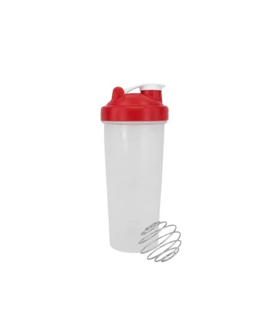 Bottle Shaker Con Tapa Rojo 600 Ml