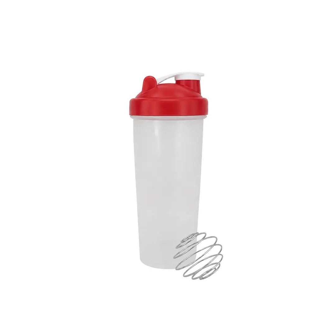 Bottle Shaker Con Tapa Rojo 600 Ml