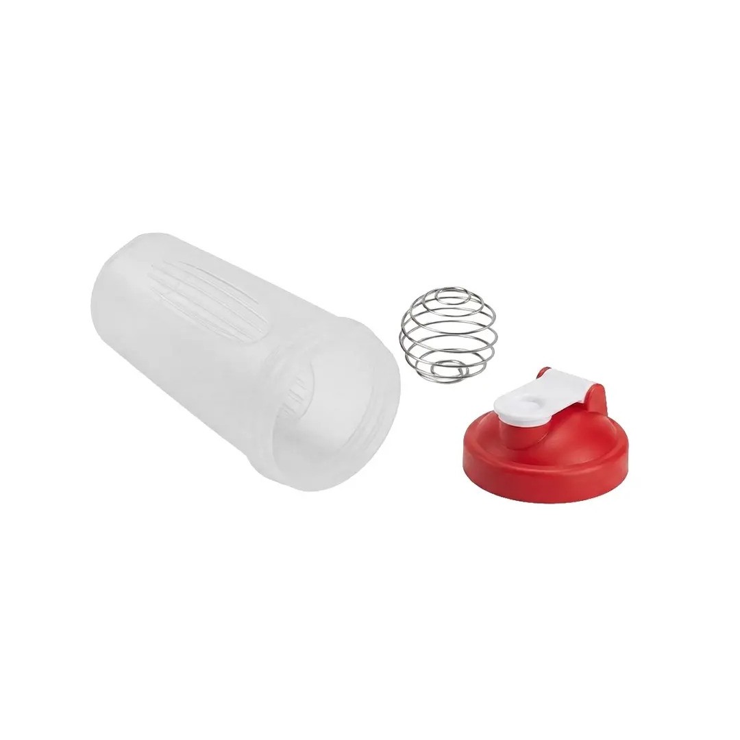 Bottle Shaker Con Tapa Rojo 600 Ml