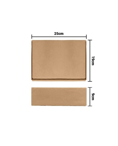 Caja Emprendedor Kraft 25X19X9Cm