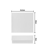 Caja Plegable Premium 2 Color Blanco
