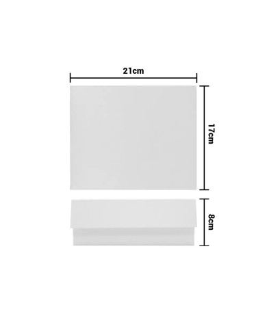 Caja Plegable Premium Color Blanco