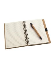 Cuaderno Con Boligrafo Cork Negro