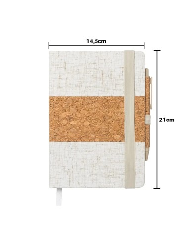 Cuaderno Dual Con Boligrafo