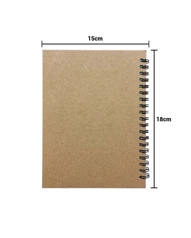 Cuaderno Ecologico Nova 18*13 Color Negro