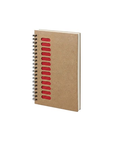 Cuaderno Ecologico Nova 18*13 Color Rojo