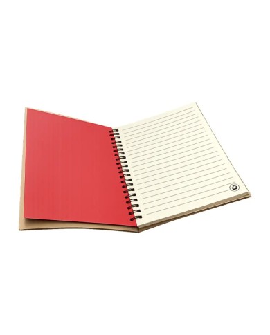Cuaderno Ecologico Nova 18*13 Color Rojo