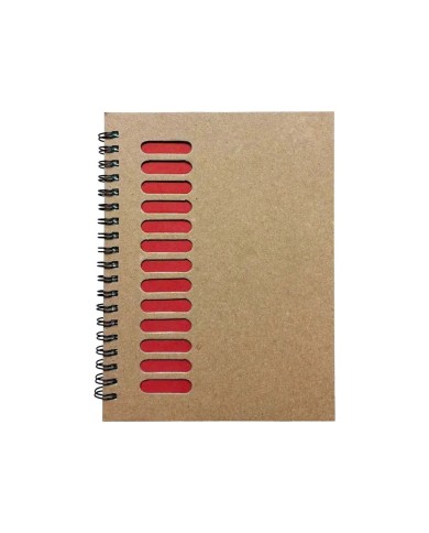 Cuaderno Ecologico Nova 18*13 Color Rojo