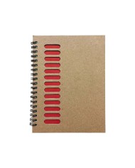 Cuaderno Ecologico Nova 18*13 Color Rojo