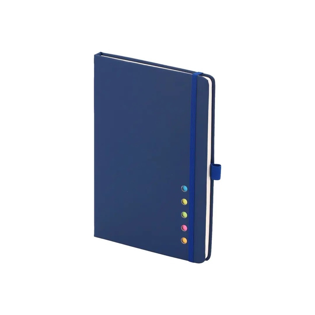 Cuaderno London Con Post It Y Notas Color Azul