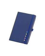 Cuaderno London Con Post It Y Notas Color Azul