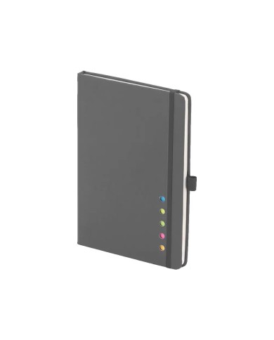 Cuaderno London Con Post It Y Notas Color Gris