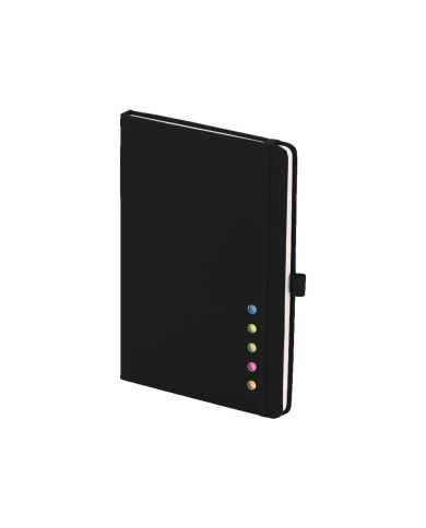 Cuaderno London Con Post It Y Notas Color Negro