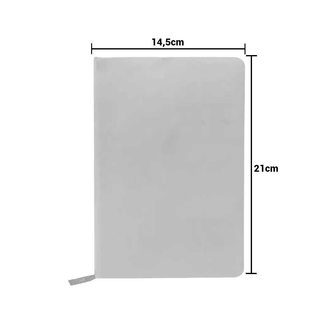Cuaderno London Plateado
