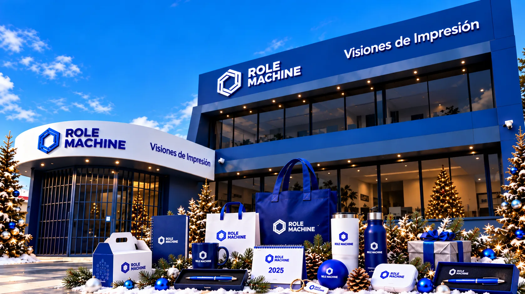 Role Machine, imprenta en Guayaquil: empaques, libretas, termos y promocionales con tu marca