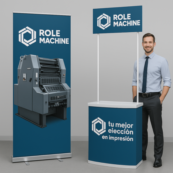 Roll up Banner y Stands para ferias